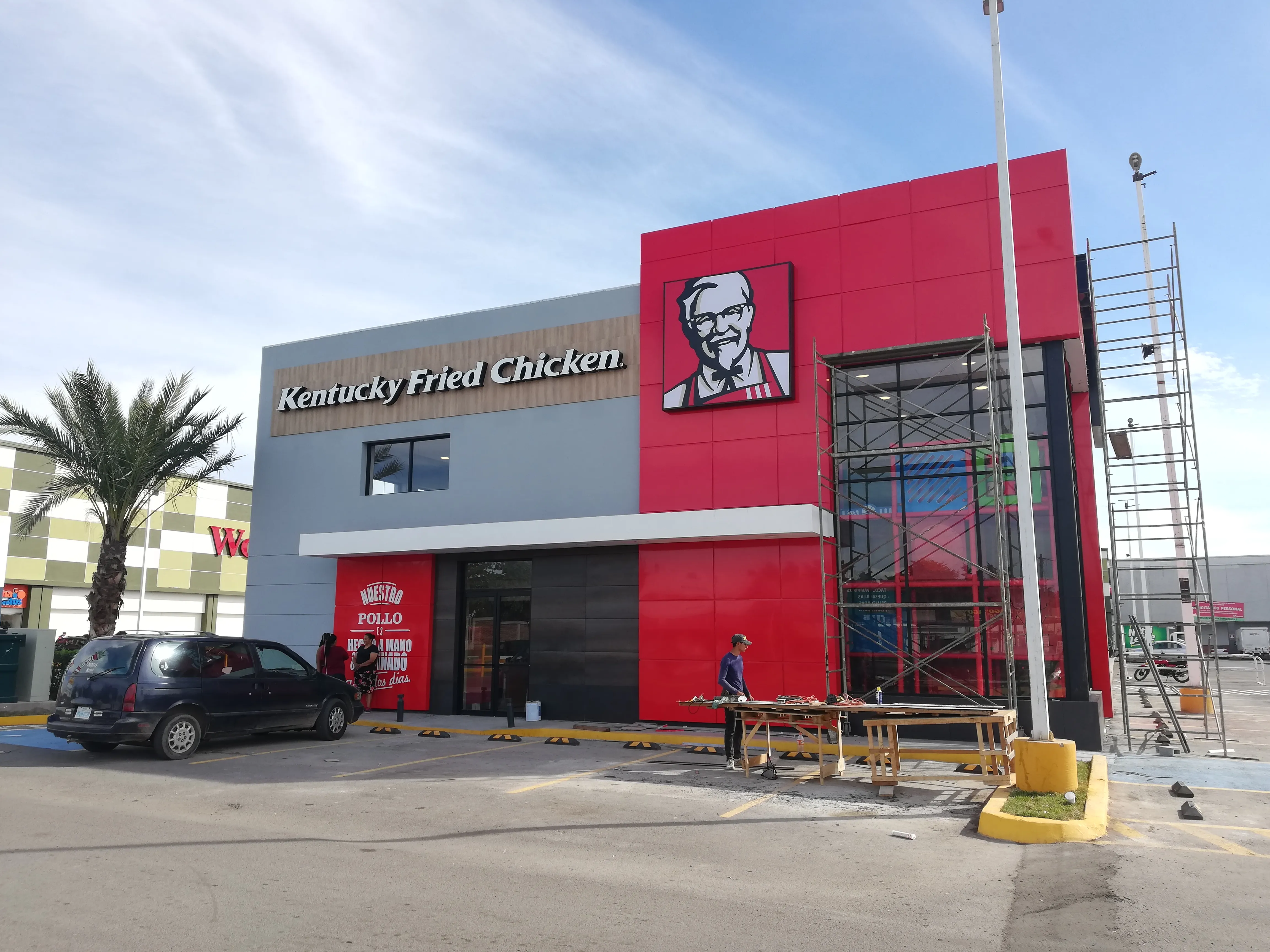 Vista lateral KFC