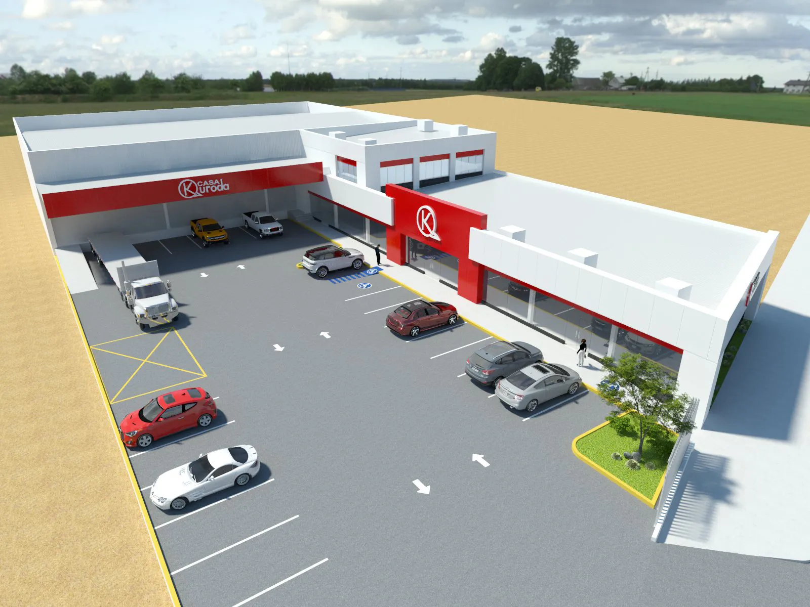 Render 3D CK La Conquista